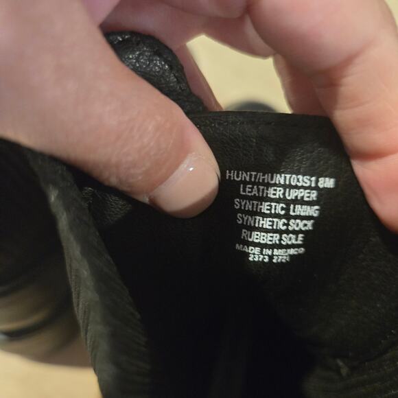 Steve Madden Women's Hunt sz 8 Stretch Combat Boot Chunky heel - Picture 7 of 8